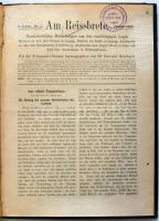 Marbach, O.,: Am Reissbrete. Handschriftliche Mittheilungen aus den unabhängigen Logen. 9. Jahrgang. Leipzig 1882. Bruno Zechel. Szabadkőműves folyóirat. Egészvászon kötésben. első lap kijár / Freemaison magazine in linen binding. 96p.