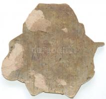 cca 1920 A Császári és Királyi 14. Huszárezred címerének réz nyomóformája Schuck József jelzéssel. 
...