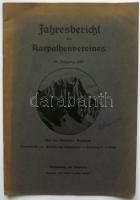 Jahresbericht des Karpathenvereines. Kesmark 1923. illusztrációkkal / with illustrations 24p.