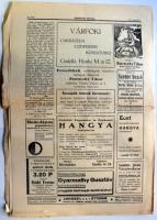 1933 A Gödöllői Hírlap Jamboree különszáma német és angol köszöntővel / Special issue of local newsp...