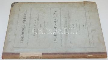 Herman Ottó: Magyarország pók-faunája
II. kötet. Bp. 1878. Termtud. Társ. 100p. + 3 tábla; Magyar-né...