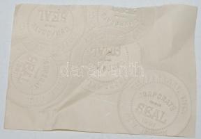 E. M. Ferrari New jersey Corporate Seal szárazbélyegző / Dry-seal