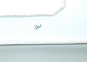 Nefelejcsekkel díszített jelzett Altrohlau porcelán húsos tál /
Altrohlau porcelain meat plate 40x25...