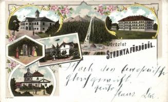 Stubnyafürdő litho