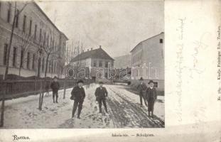 Ruttka School square