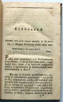 Fáy András: Próbatétel. A'mái Nevelés két nevezetes hibáiról. T. P. V. A. Sz. Pest, 1816. Tratt...