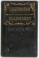 1904 Katona fényképes utazási igazolványa vonatra / Picture train id of k.u.k. soldier