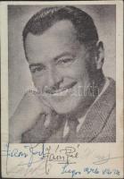 1936 Lugos Jávor Pál dedikált képeslap