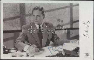 Szilassy László dedikált képeslap