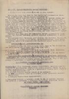 1956 2 db röplap, kiáltvány