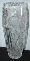 Nagyméretűkristály üveg váza 25cm