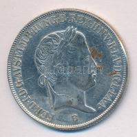 Ausztria/magyar verdejel 1848B 20Kr Ag "V. Ferdinánd" T:2 fo