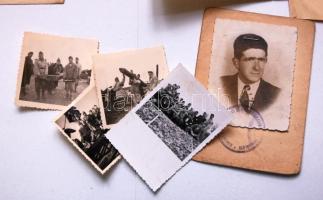 1944 Munkaszolgálatos dokumentumai: Svvájci menlevél, igazolványok, fotók / 
1944 Documents and phot...