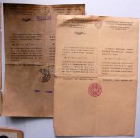 1944 Munkaszolgálatos dokumentumai: Svvájci menlevél, igazolványok, fotók / 
1944 Documents and phot...