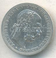Ausztria 1898. 1K Ag T:2- Austria 1898. 1 Corona Ag C:VF