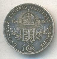 Ausztria 1908. 1K Ag "Jubileum" T:2 patina
Austria 1908. 1 Corona Ag "Jubilee" C...