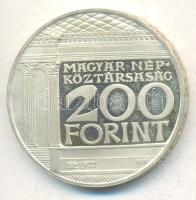 1977. 200Ft Ag "Magyar Nemzeti Múzeum" T:PP Csak 5000db!