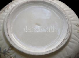 XIX. századi Louis XV. Sarreguemines fajansz porcelán kancsó /
Faience chinaware pitcher 13x25cm