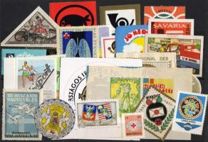 1918-1960 25 db régi és modern levélzáró