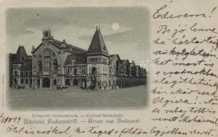 Budapest IX. Központi Vásárcsarnok litho (EK)