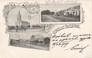 1899 Facset, Facsád