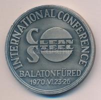 1970. "Balatonfüred / Nemzetközi Fémkohászati Konferencia" fém emlékérem (d=45mm) T:1- ph.