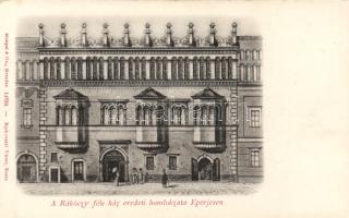 Eperjes Rákóczi house