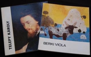 7db A művészet kiskönyvtára c. kiadvány: Berki Viola, Ilosvai Varga István, stb + 1972 Műgyűjtő c. k...