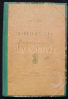 Szana Tamás: Markó Károly és a tájfestészet, Atheneum nyomda, Bp. 1808, újrakötve félvászon kötésben...