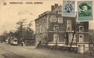 Herbesthal Hotel Herren with tram