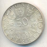 Ausztria 1973. 50Sch Ag "500 éves a Bummerlhaus" T:2 Austria 1973. 50 Schilling Ag "500th anniversary of Bummerlhaus" C:XF