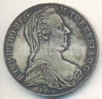 Ausztria 1780SF Tallér Ag "Mária Terézia" utánveret T:1-/2 paatina Austria 1780SF Thaler Ag "Maria Theresia" restrike C:AU/XF patina