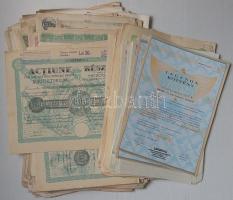 138 régi történelmi értékpapír kevés modernnel