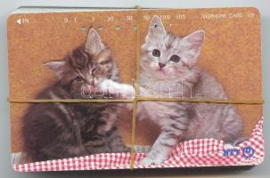 30db használt japán macskás telefonkártya