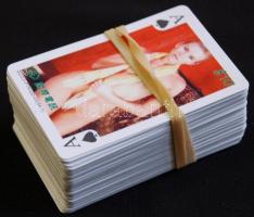 Erotikus francia kártyapakli kínai telefonkártyákon