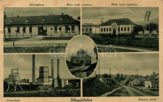 Bélapátfalva  Cementgyár, Községháza, iskola (EB)