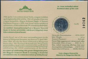2002. 100Ft "Kossuth" elsőnapi veret sorszámozott díszlapon T:BU + 2003. 20Ft "Deák F...