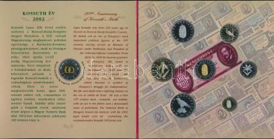 2002. 1Ft-100Ft 8klf db, szettben "Kossuth Év", benne 100Ft "Kossuth" T:BU + 200...
