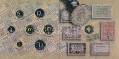 2002. 1Ft-100Ft 8klf db, szettben "Kossuth Év", benne 100Ft "Kossuth" T:BU + 200...