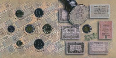 2002. 1Ft-100Ft 8klf db, szettben "Kossuth Év", benne 100Ft "Kossuth" T:BU + 200...