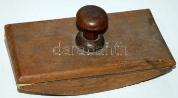 Régi fa itatós (tapper) / Vintage wooden blotter 17x9cm