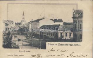 Kiskunfélegyháza Kossuth utca (cut)