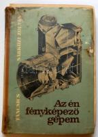 Sárközi Zoltán: Az én fényképezőgépem, Táncsics kiadó, Bp. 1967, kiadói félvászon kötésben, pár lap kijár