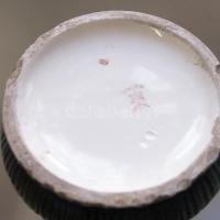 Nagyméretű bécsi szecessziós porcelán váza alján kis lepattogzásokkal /
Viennese art nouveau porcela...
