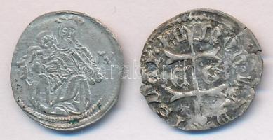 1390-1427. Denár Ag "Zsigmond" (0.50g) + 1427-1437. Denár Ag "Zsigmond" (0.58g) ...