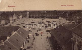 Pancsova Franz Joseph square (EB)