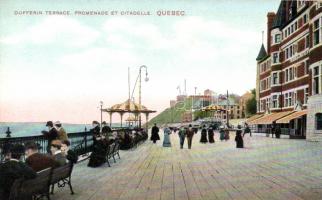 Quebec Dufferin terrace, promenade