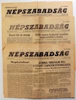 1956 Népszabadság c. folyóirat 3db novemberi száma