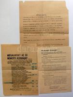 3db röpirat az 1956. október 27. és november 14. közötti időből