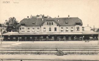 Pecky railway station